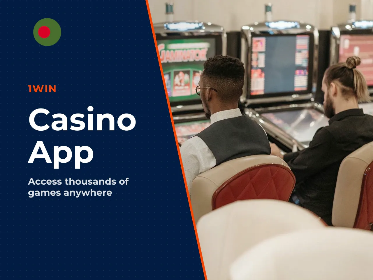 Casino Games, Account and Mobile Interface. The casino section provides access to over 12,000 titles from licensed providers. Games are fully adapted for vertical smartphone orientation with touch-opt