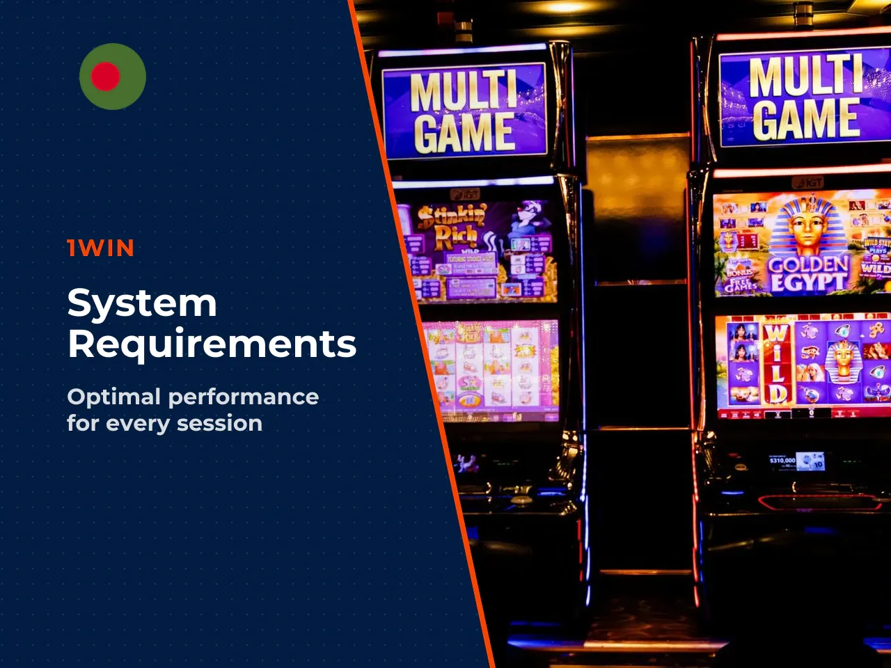 On underpowered devices you may encounter live stream buffering (insufficient CPU/RAM to decode video in real time), crashes when loading 3D slots (the GPU cannot sustain real-time graphics rendering 
